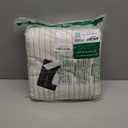 Mellanni Queen Sheets Set - 4 PC Iconic Collection Bedding - Hotel Luxury, Extra Soft, Cooling Bed Sheets - Wrinkle, Fade, Stain Resistant (Queen, Pinstripe Gray)