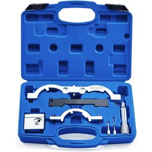 Orion Motor Tech Turbo Engine Timing Tool Kit Engine Camshaft Alignment Tool Set Compatible with 2009 to 2020 1.0 1.2 1.4L Chevrolet Chevy Aveo Cruze Orlando Vauxhall Opel Adam Ampera Astra J Cascada (blue)