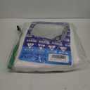 TARPAL 6'x10' White Tarp Waterproof 7.5mil(2-Pack) Medium Duty All Purpose Poly Tarps Cover Waterproof, UV Resistant, Rip and Tear Proof, Poly Tarpaulin