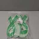Green Ribbon Paper Card Cutouts Awareness Donation Ribbon Cutouts for Mental Health Awareness Cerebral Palsy, Liver Cancer Charity Fundraiser Support Supplies (150, Green, Medium)
