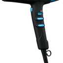 BabylissPRO Nano Titanium Hair Dryer, Professional 1875-Watt Blow Dryer, Lightweight, Ionic Technology Dries Hair Faster with Less Frizz (Black)