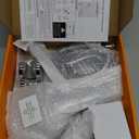 10 inch Rain Shower Head with Handheld Spray Stainless Steel, High Pressure Square Rainfall Showerhead Combo with 6 Handheld Sprayer, Detachable Shower Heads Waterfall Shower for Bathtub (Silver)