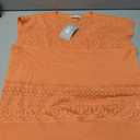 Messic Womens V Neck Sweater Vest Cap Sleeve Casual Lightweight Knit Pullover Tops Size L