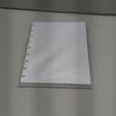 (2 Pack)9 Disc Discbound Refill Paper, Loose Leaf Paper, 9 Disc Prepunched Paper for Happy Planner Inserts, White Paper, Total 200 Sheets/400 Pages, College Ruled, 100gsm, 7 X 9.2.5 Inch