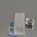 FNTCASE for iPhone 16 Pro Case: Clear Magnetic Phone Cases with Screen Protector Slim Anti Yellowing Rugged Shockproof Protective Transparent Cell Phone Cover (A-Clear)