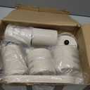 Haocoott Bathroom Accessories Set, 6 PCS Modern Bathroom Accessory Set with 15.2 OZ Soap Dispenser, Toothbrush Holder, Vanity Tray, Tumbler, 2 PCS Qtip Holders (Beige)