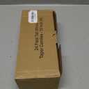 Kedtui Taper Candles 10 inch (H) Dripless, Set of 24 White Unscented and Smokeless Taper Candles Long Burning, Paraffin Wax with Cotton Wicks for Burning 8 Hours Time