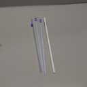 Plastic Wrap Cutter - 4 Sticks Self-Adhesive Fit 12" Roll Slide Cutter for Foil, Wax Paper, Parchment Paper - Replacement Fit Most Brands Wrap Dispenser (13 inch 4pcs)