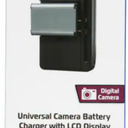 ZGEAR Universal Camera Battery Charger w/ LCD Display, 3W