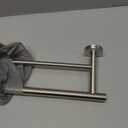 JQK Double Bath Towel Bar, 30 Inch 304 Stainless Steel Thicken 0.8mm Towel Rack for Bathroom, Towel Holder Brushed Finished Wall Mount, Useable Length 27 Inch, TB100L27-BN