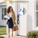Philips WiFi Smart Lock with Front Door Handle Set, Built-in WiFi, APP Remote & Voice Control, Fingerprint Keyless Entry Door Lock, Keypad Deadbolt Smart Locks for Front Door, Auto-Lock, Matte Black