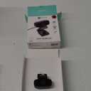 iHome 720p Webcam with External Mic, Auto Light Correction, Multi-OS, Desktop/Laptop Compatible