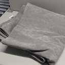 Loiion Couch Covers for 3 Cushion Couch, Gray Cat-Scratch Resistant Sofa Cover Pets Dogs Friendly Anti Slip Thickened Slipcovers Furniture Protector, Couch Protector for Pets and Kids 150"X71" (Grey)