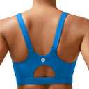 RUNNING GIRL Sports Bras for Women High Support,Racerback Molded Cup Sports Bra with Sewn in Passenger,XS