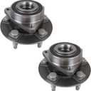 PAROD 513282 Set of 2 Front/Rear Wheel Bearing & Hub Assembly Compatible with 2008-2019 Cadillac CTS, 2010-2015 Chevy Camaro, 2018-2019 Chevy Impala 5Lugs w/Encoder ABS