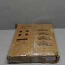 Corner Shower Caddy Tension Pole: 4tier Adjustable Rustproof Bathroom Organizer Shelves - Bathtub Shampoo Rack 43.5-120 inch (Black)