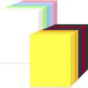 200 Sheets Vibrant Color Cardstock Paper 8.5 x 11 Premium Weight 200gsm 10 Assorted Colors Card Stock Paper DIY Crafts School Supplies Invitation Greeting Cards Printer Paper 8.5 x 11 Color Cardstock