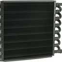 Derale 15300 Tube and Fin Cooler Core,Black