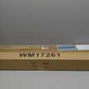 Acrylic Ladder Bookshelf 9.5" D x 15.6" W x 73" H Clear Bookcase Narrow Display Shelf for Small Space Wall Mounted Storage Rack for Living Room Bedroom Cloakroom Bathroom (5-Tier)