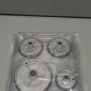 Gas Stove Burner Caps Set, Cooker Hat Set Suitable for Most Gas Stove Burners, 1 Large, 1 Small, 2 Middle