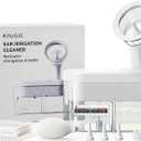 Electric Ear Wax Removal Kit - Water Powered Ear Irrigation System with Sewage Collection, 4 Clean Modes, Safe & Effective, 3 Ear Tips for Adults (White)