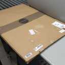 Americanflat 28x40 Poster Frame with Polished Plexiglass - Use as 24x36 Frame with Mat or Display 28x40 Photo Without Mat - Streamline Collection - Thin Border Picture Frames for Wall - Gold