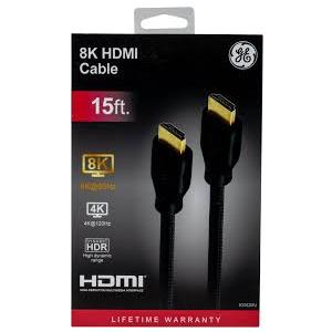 GE 8k HDMI 2.1 Cable
