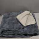 Faux Fur Couch Cover, Soft Warm Plush Sofa Couch Cover, Non Slip Sectional Sofa Slipcovers for L Shaped, Washable Furniture Protector for Kids, Dogs(Dark Gray, 36"x 94")