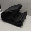 Himal Outdoors Soft-Sided Golf Travel Bag with Wheels - Heavy Duty 600D Polyester Oxford Wear-Resistant, Excellent Zipper Universal Size (Black)