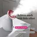 Colorfarm Facial Steamer Nano Ionic: Large 3-in-1 Face Steamer Deep Cleaning Unclogs Pores - Humidifier Towel Steamer Hot Mist Home Sauna Spa for Women Men Sinuses Moisturizing (5 Piece set)