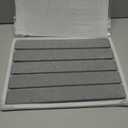 Large Stone Dish Drying Mats for Kitchen Counter, 24"(L)×16"(W) Collapsible Quick Dry Dish Drying Mat, Eco-Friendly Absorbent Diatomaceous Earth Mat for Dishes Bottles Cups, Match Any Countertop