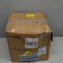 GICOOL 13x6.50-6 Flat Free Lawn Mower Tire and Wheel, Solid Smooth Zero Turn Mower Front Tire Assembly, with 3/4" & 5/8" Bearing, 4"-6.5" Centered Hub, Compatible with Lawnmower Garden Tractor, 2 Pack