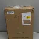 Gold Floor Lamp for Living Room with Remote,Unique Vintage Standing Tall Lamp,Mid Century Modern Floor Lamps Arc Glass Floor Lamps for Office Corner