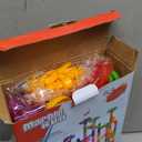 Gifts2U Marble Run Toy, 130Pcs Educational Construction Maze Block Toy Set with Glass Marbles for Kids and Parent-Child Game