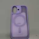 ESR for iPhone 17 Case, Camera Control, Compatible with MagSafe, Shockproof Military-Grade Protection, Magnetic Phone Case for iPhone 17, Classic Hybrid Case, Frosted Purple