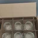 Libbey Signature Kentfield Stemless Red and White  Drink Cooler Glasses Set of 12, Elegant, Dishwasher Safe Drink Cooler  Glass Set for Birthdays, Weddings & More (19 and 21 ounces)