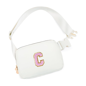 Birthday Gifts for 4 5 6 7 8 9 10 11 12 13 Year Old Girls,Gifts for Teens Kids Daughter Sister Her,Two Way Zipper Crossbody Bag Fanny Pack Belt Bag Cute Trendy Stuff - Cream, C