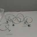 VANZACK 6pcs Wall Mounted Basketball Holder Rack Basketball Storage Ring Display Shelf