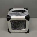 Countertop Ice Maker Machine - 6 Mins 9 Bullet Ice, 26.5lbs/24Hrs, Portable With Self-Cleaning, Scoop, and Basket (Black)