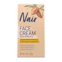 Nair Hair Remover Moisturizing Face Cream, with Sweet Almond Oil, 2OZ (2 Ounce (Pack of 1))