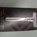Van Der Hagen Matte Silver TWIST Adjustable Razor