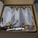 HIDALIFE Keyless Entry Door Lock with Keypad and Handle for Front Doors, Touchscreen Electronic Door Lock, Anti-peep Password, Auto-Locking, Matte Black