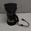 Elite Gourmet EHC4128 Automatic 4-Cup Brew & Drip Coffee Maker with Pause N Serve, Glass Carafe, Reusable Filter, On/Off Switch, Keep Warm, Water Level Indicator, Black