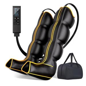 Air Compression Leg Massager, Professional Sequential Foot & Full Leg Massager for Circulation and Pain Relief, Fast Recovery Compression Boots for Athletes, Gifts for Men Women