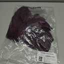 Amazon Essentials Women's Cap Sleeve Boat-Neck Faux Wrap Dress (Medium, Burgundy)