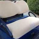 CL 12163 CC-P Cozi Cover Golf Cart Seat Cover Set, Tan