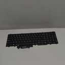 Replacement Keyboard for Dell Latitude 5500 5501 5510 5511, Precision 3540 3541 3550 3551 Series Laptop with Backlit with Pointer US Layout P/N: 0MMH7V NSK-EX0BC PK132FA1B00