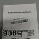 CCMADE Upgraded Electric Nail Clipper, 3 in 1 Automatic Nail Trimmer and Polisher with LED Light & Clip Storage,USB Rechargeable  2 Speeds Electric Nail File for Baby, Adults, Seniors