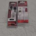 Wireless Gear 6 Ft Sync & Charger White Micro USB Cable, Bundle 