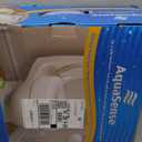 AquaSense 770-610 4 Inch Portable Raised Toilet Seat Riser, Elevated Toilet Seat for Seniors